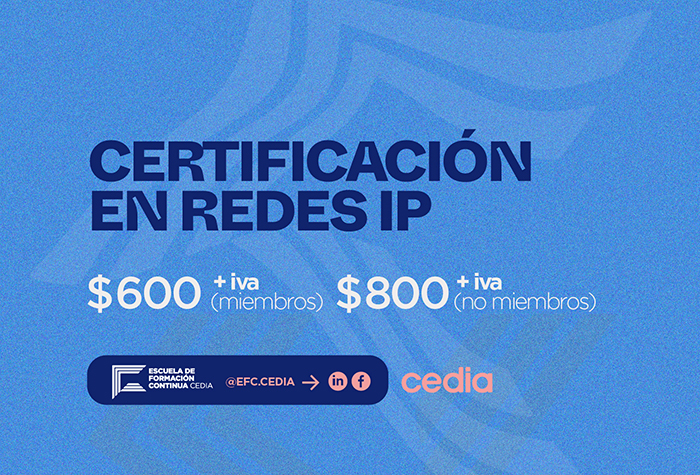 certificacion EFC REDES IP